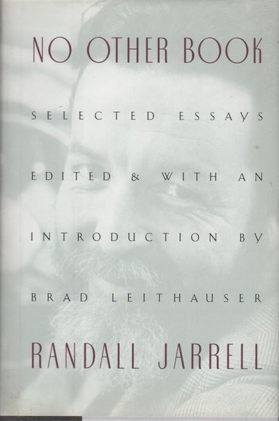 NO OTHER BOOK: Selected Essays