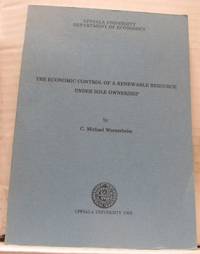 The Economic Control of a Renewable Resource…