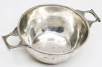 image of Small Hallmarked sterling silver Quaich. Inscribed on the side