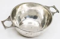 Small Hallmarked sterling silver Quaich. Inscribed on the side "Charles Hodges the Second/ From/ Harry Crosby.