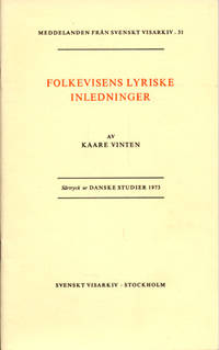 Folkevisens lyriske inledninger.