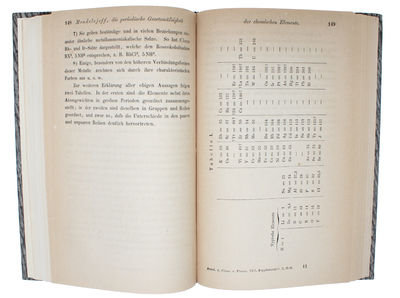 Die periodische Gesetzmässigkeit der chemischen Elemente; (Aus dem Russischen von Felix Wreden). (On the periodical law of the chemical elements). (photo 2)