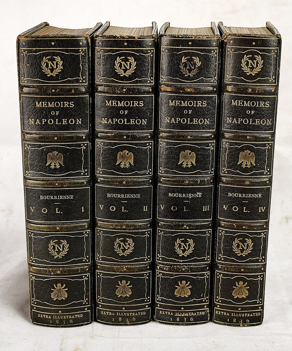 Memoirs of Napoleon Bonaparte (Fine Bindings, Extra-illustrated