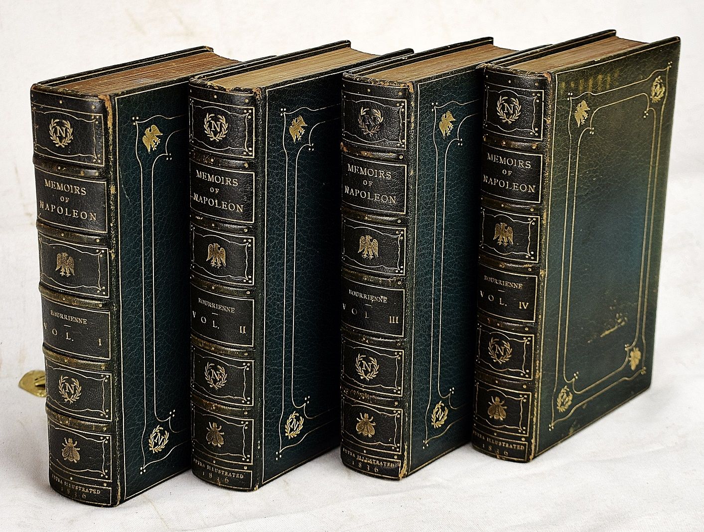 Memoirs of Napoleon Bonaparte (Fine Bindings, Extra-illustrated