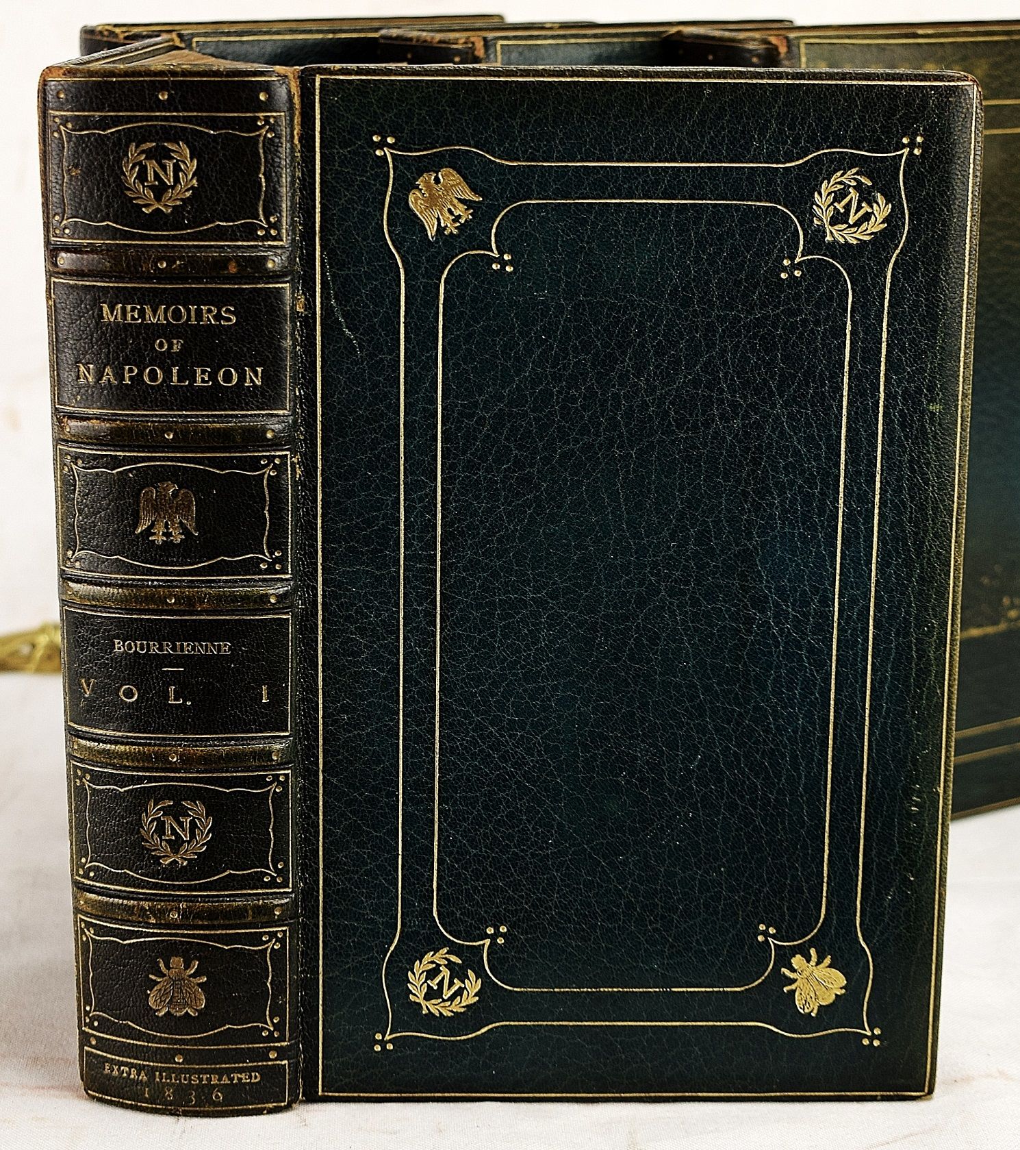 Memoirs of Napoleon Bonaparte (Fine Bindings, Extra-illustrated