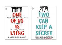 Karen McManus 2 Books Combo Set: One Of Us Is Lying + Two Can Keep a Secret