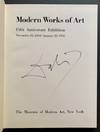 Modern Works of Art: Fifth Anniversary Exhibition (Signed by Salvador Dali)