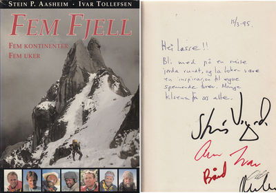 Fem fjell.