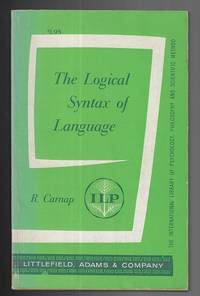 The Logical Syntax of Language