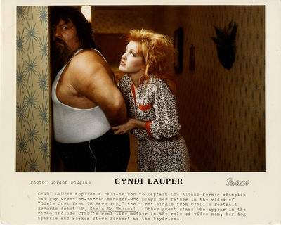 CYNDI LAUPER [ca. 1980s] Publicity photo archive