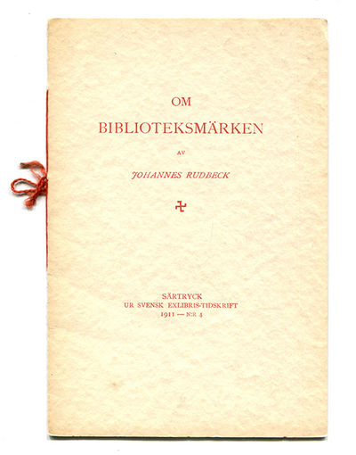 Om biblioteksmärken. Särtryck ur Svensk…