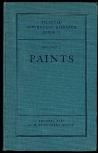 image of Paints (Selected Government Research Reports Volume 2)