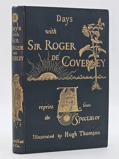 London.: Macmillan., 1892. Reprint from The Spectator.. Green cloth, gilt titles and decorations, al...