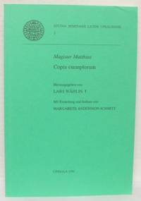 Copia exemplorum. Herausgegeben von Lars Wåhlin.…