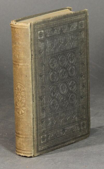 New York: D. Appleton & Co, 1856. First edition, 8vo, pp. xviii, 414; 1 engraved plate and text illu...