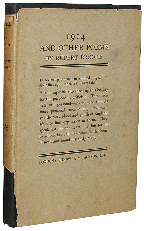 1914 and Other Poems by Brooke, Rupert 1915