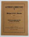 Laymen's Directory Michigan A.M.E. Churches 1957
