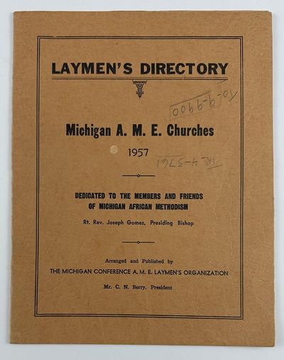 Laymen's Directory Michigan A.M.E. Churches 1957