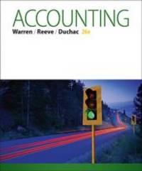 Accounting (Text Only) by Warren, Carl; Reeve, James M.; Duchac, Jonathan - 2015-01-01