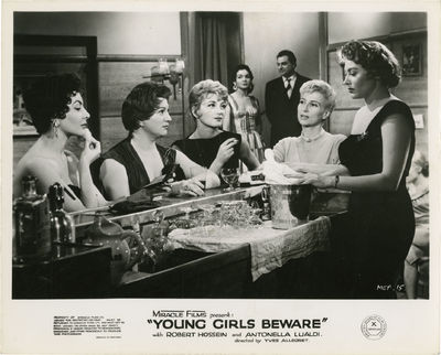 Young Girls Beware (Seven original photographs from the 1957 film)