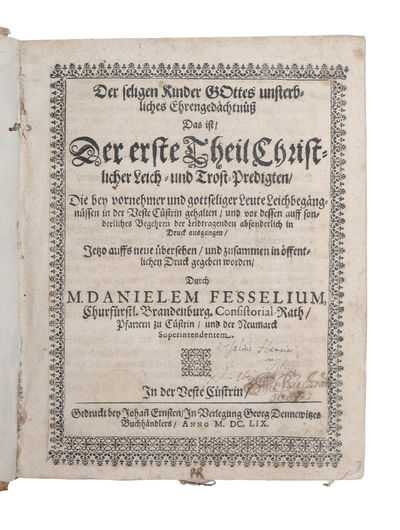 Der seligen Kinder Gottes unsterbliches…