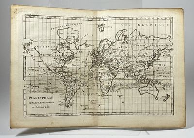Planisphere suivant la projection de Mecator.