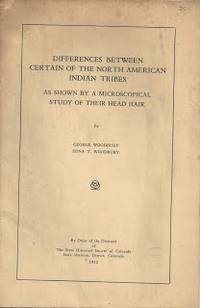 Differences Between Certain of the North American Indian Tribes