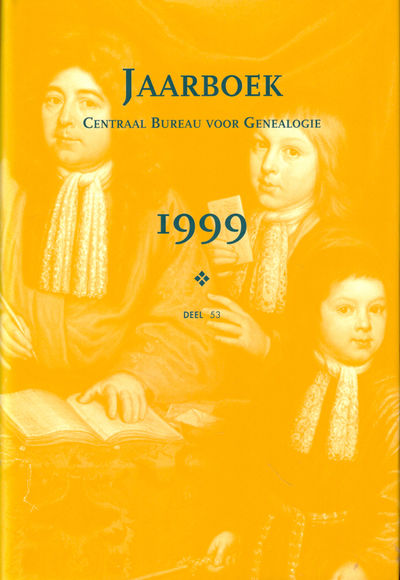 Jaarboek Van Het Centraal Bureau Voor Genealogie 1999