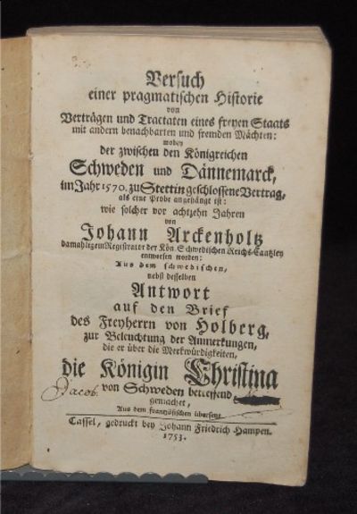 Versuch einer pragmatischen Historie von…