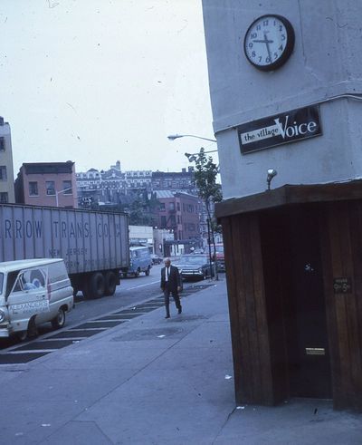Village Voice Building New York City Original 1969 35mm Film Slide