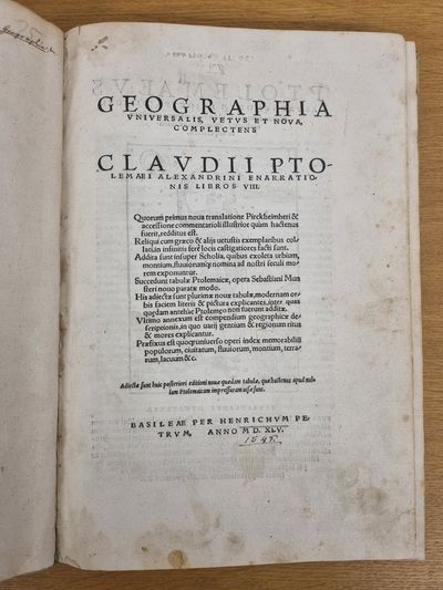 Geographia Universalis, vetus et nova, complectens Claudii Ptolemaei Alexandrini enarrationis libros VIII (photo 2)