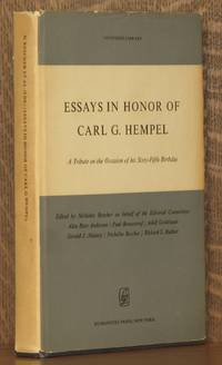 ESSAYS IN HONOR OF CARL G. HEMPEL - A TRIBUTE ON THE OCCASION OF HIS SIXTY-FIFTH BIRTHDAY by edited by Nicholas Rescher - First edition - 1970 - from Andre Strong Bookseller (SKU: 22160)