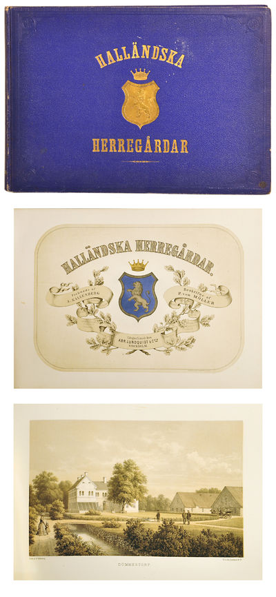 Halländska herregårdar.