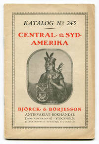 Björck & Börjesson. Katalog 243. Central- &…