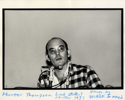 HUNTER S. THOMPSON (1977) Portrait
