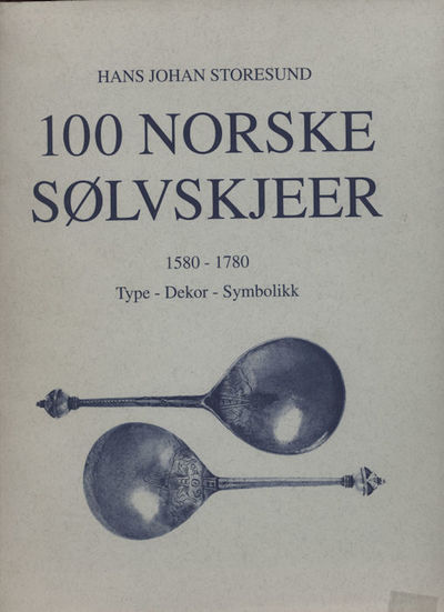 100 norske sølvskjeer 1580 - 1780. Type - Dekor -…