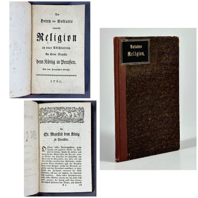 Des Herrn Voltaire natürliche Religion in vier…
