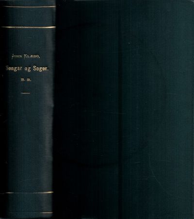 Songar og Sogor, av ... S. & Jul Sørensens…