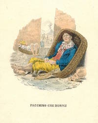 'Facchino Che Dorme' Porter resting in basket. by NEAPOLITAN COSTUME PRINT - from R.G. Watkins Books and Prints (SKU: RGW21338)