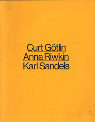 FOTOGRAFER: CURT GÖTLIN, ANNA RIWKIN, KARL…