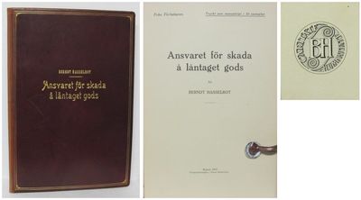 Ansvaret för skada å låntaget gods.
