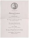 [Promotional for] Illustrated Lectures (1941-1942) by Jeannette Marks . .