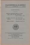 Utah Historical Quarterly. Volume 1 - Number 4