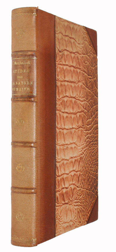Études su la Nature Humaine. Essai de philosophie optimiste. - [FOUNDING GERONTOLOGY] (photo 2)