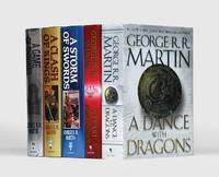 cover of A Game of Thrones: A Song of Ice and Fire saga.