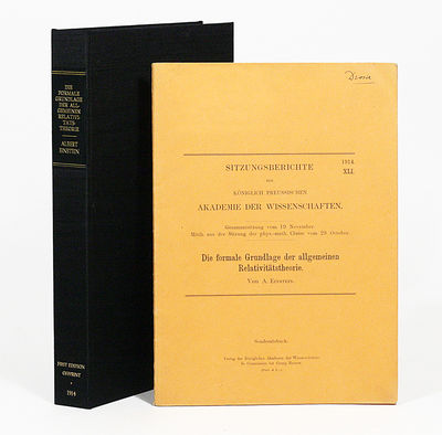 Die formale Grundlage der allgemeinen Relativit&auml;tstheorie. [The Formal Foundation of the General Theory of Relativity]