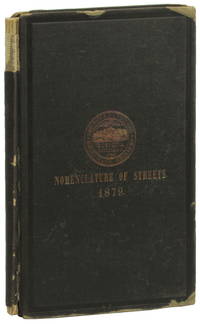 City of Boston Report of the Joint Standing Committee on Ordinances on the Nomenclature of Streets