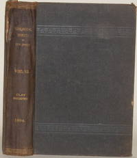 THE CLAYS AND CLAY INDUSTRY OF NEW JERSEY Geological Survey of New Jersey, Vol. VI of the Final Report of the State Geologist by Heinrich et al Ries - First Edition - 1904 - from Gravelly Run Antiquarians (SKU: 26785)
