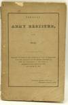 OFFICIAL ARMY REGISTER, FOR 1849