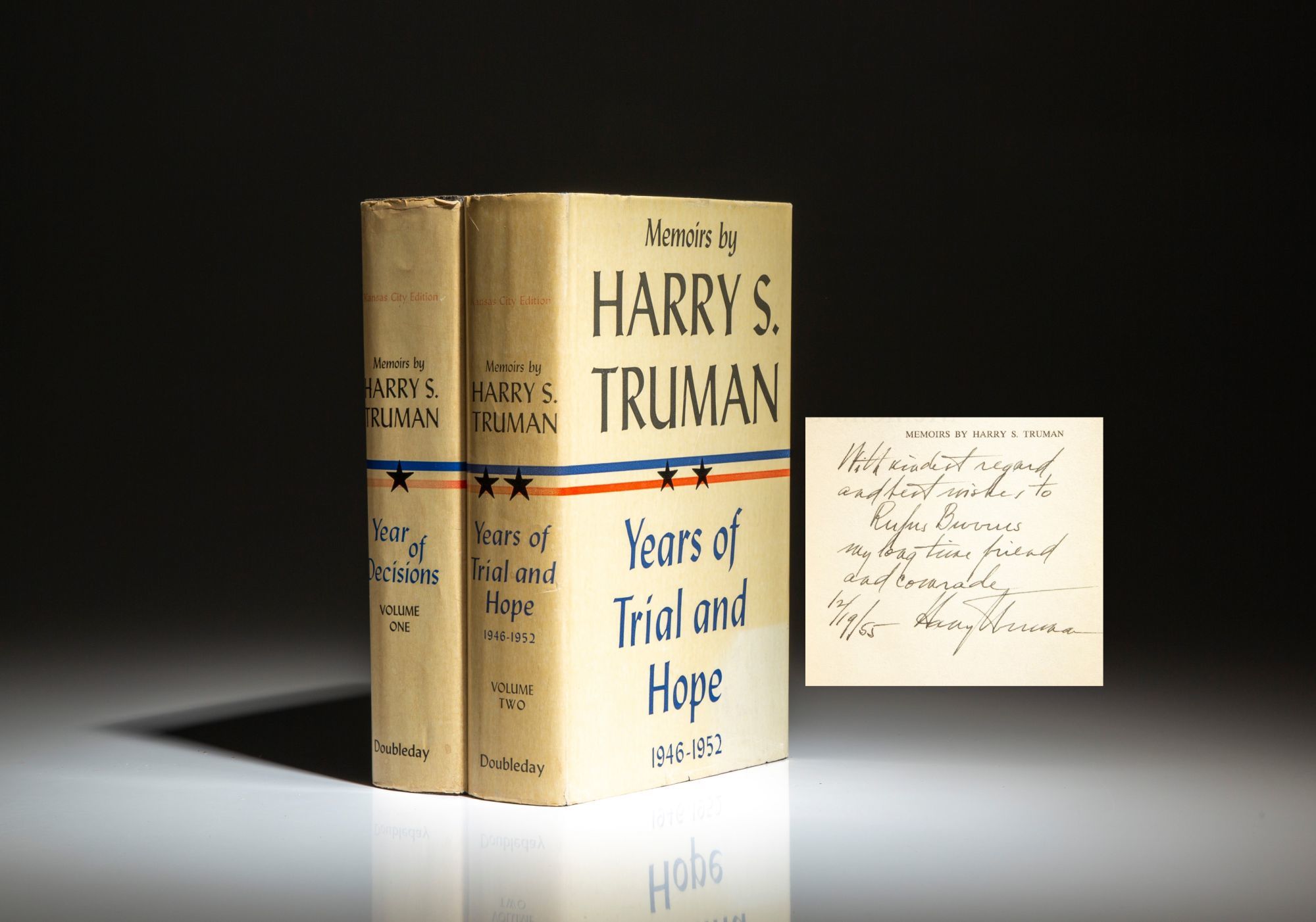 Memoirs by Harry S. Truman; Year of Decisions; Years of